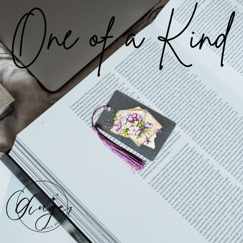 Flower Mail Dictionary Acrylic Bookmark