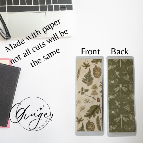 Forest Floor Laminated Bookmark