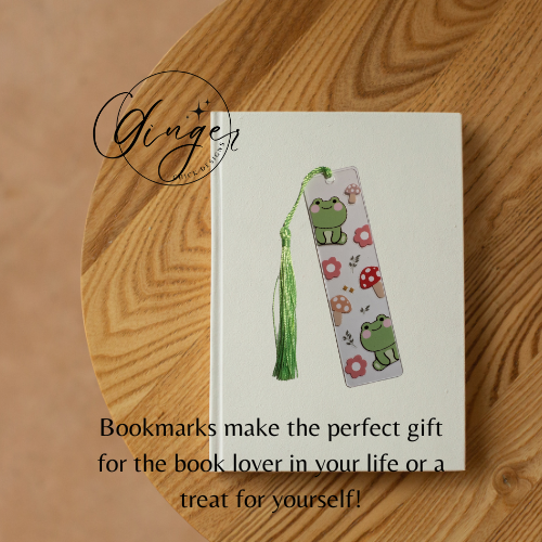 Frogs Acrylic Bookmarks