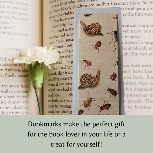 Garden Bugs Laminated Bookmark