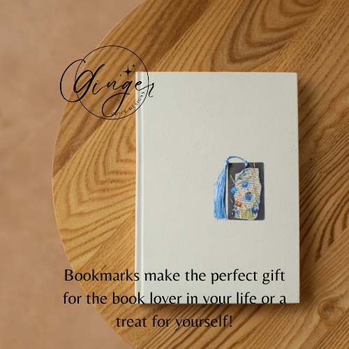 Garden Blue Jay Dictionary Acrylic Bookmark