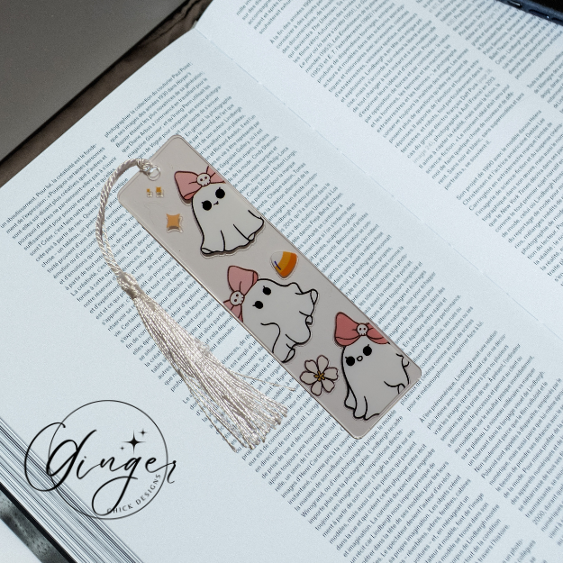 Ghosts Acrylic Bookmarks
