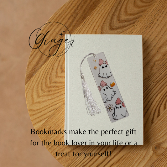 Ghosts Acrylic Bookmarks