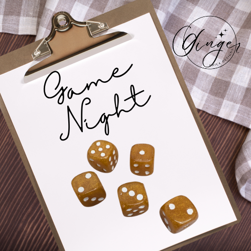 Gold Small D6 Dice Set