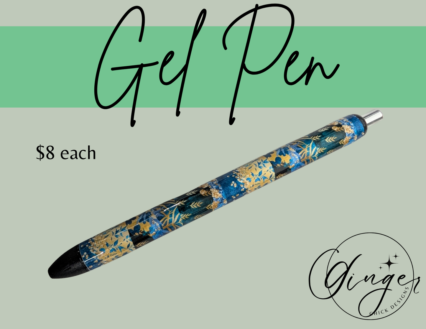 Golden Plants Ink Joy Gel Pen