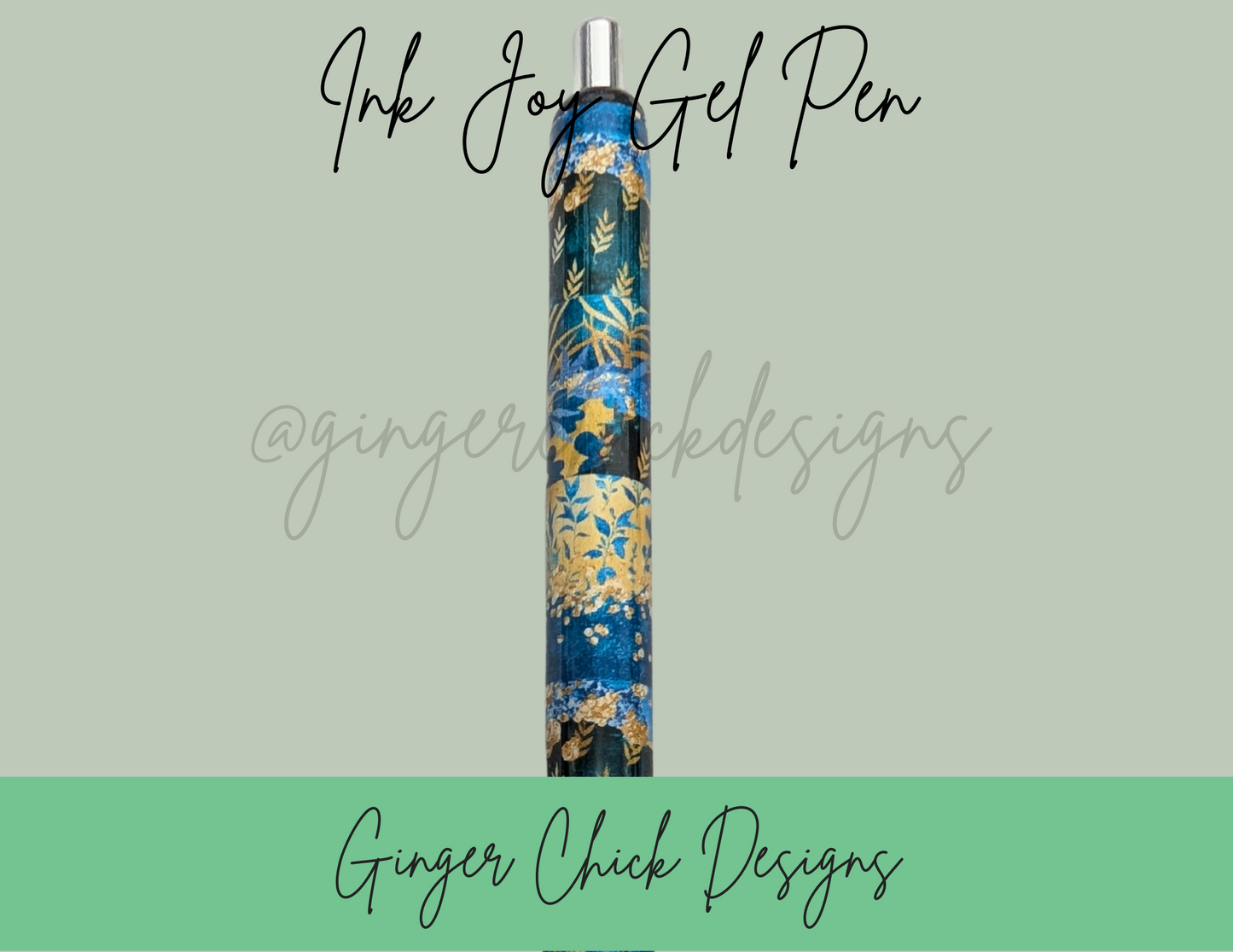 Golden Plants Ink Joy Gel Pen