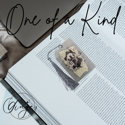 Gothic House Dictionary Acrylic Bookmark