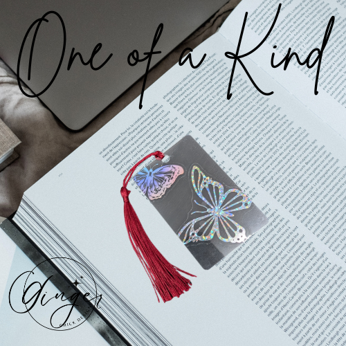 Holographic Butterfly Dictionary Acrylic Bookmark