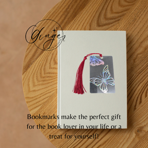 Holographic Butterfly Dictionary Acrylic Bookmark