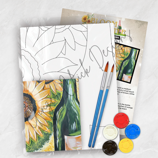 Bloom and Bottle Paint Party Kit