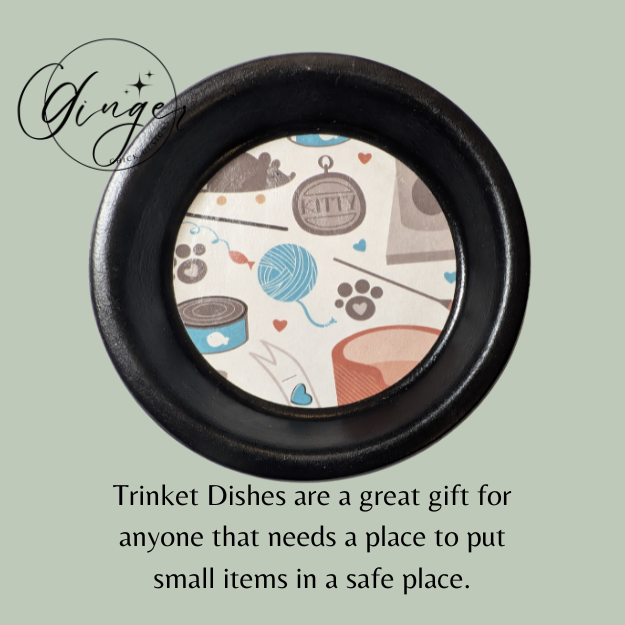 I Love Cats Trinket Dish
