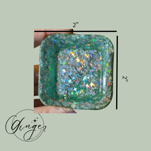 Ice Square Trinket Dish
