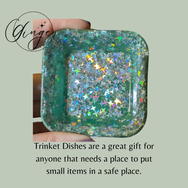 Ice Square Trinket Dish
