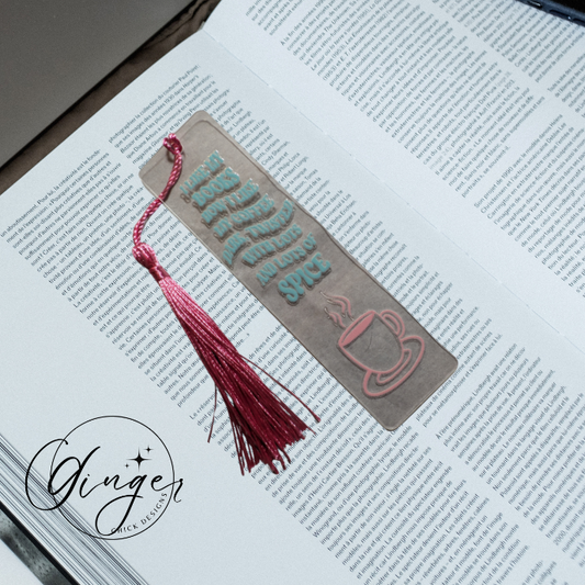 I Like My Books Acrylic Bookmarks