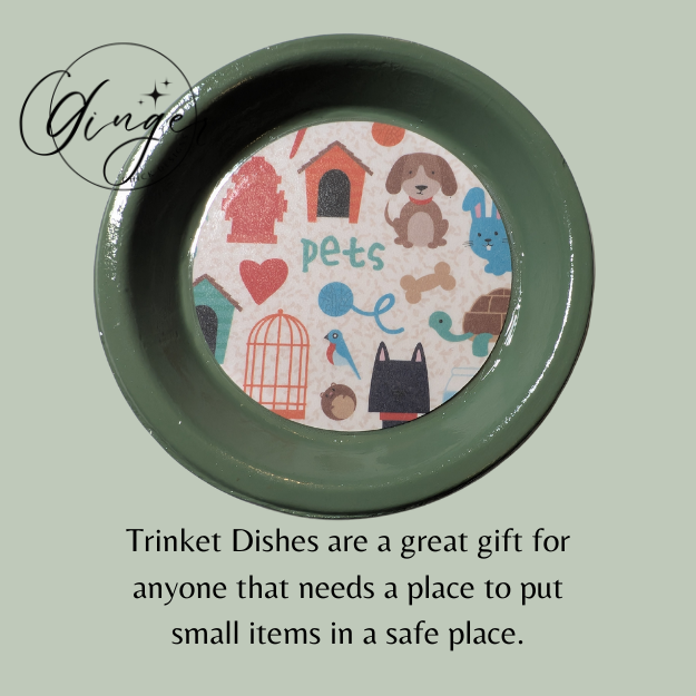 I Love Pets Trinket Dish