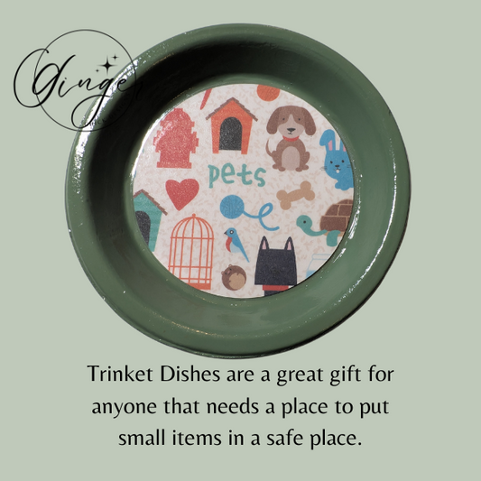 I Love Pets Trinket Dish