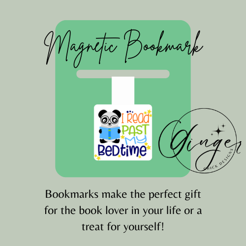 I read past my Beadtime Magnetic Bookmark