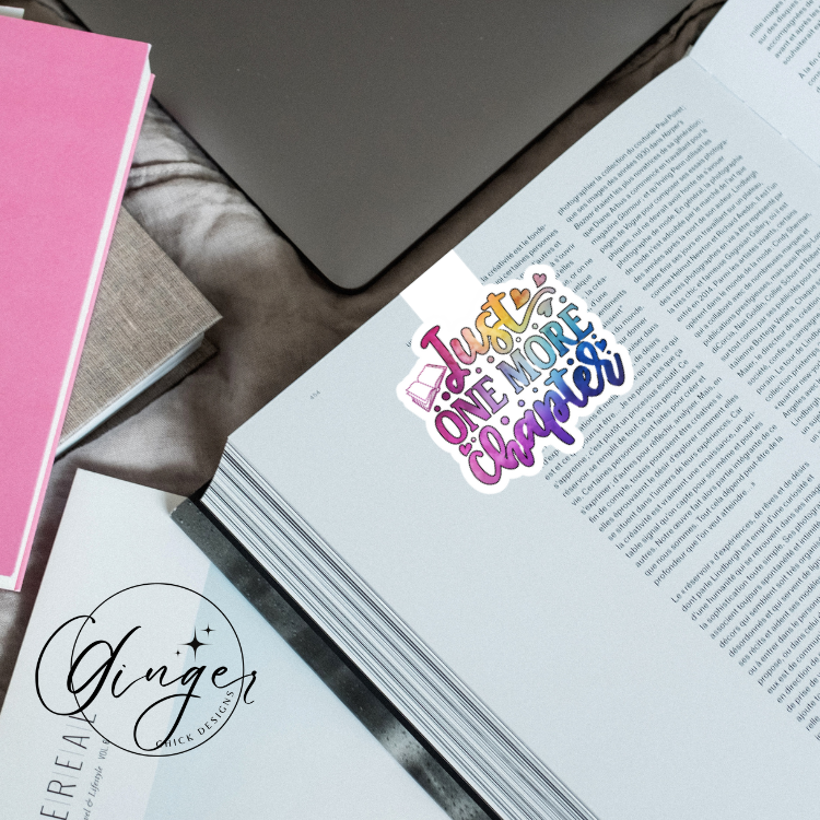Just One More Magnetic Bookmark