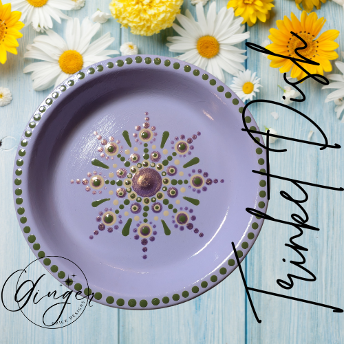 Lavender Fields Trinket Dish