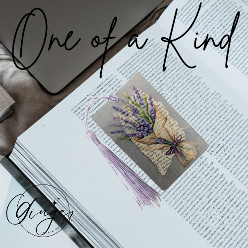 Lavendar Bundle Dictionary Acrylic Bookmark