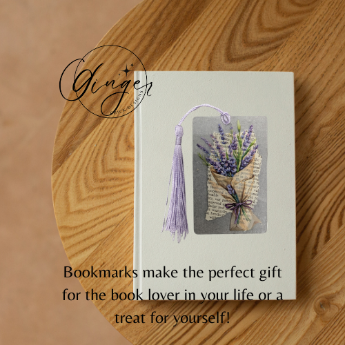 Lavendar Bundle Dictionary Acrylic Bookmark