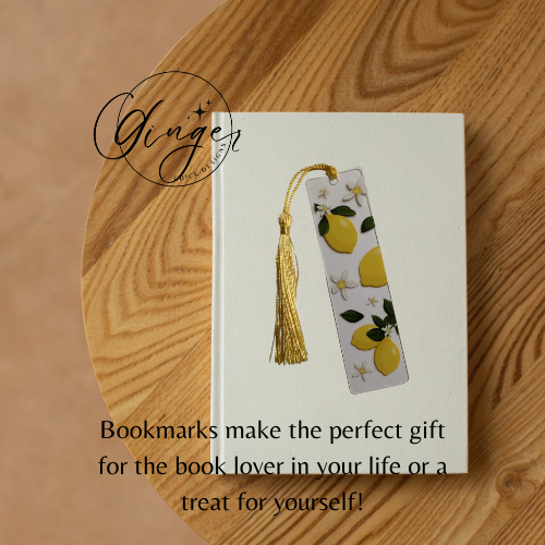 Lemons Acrylic Bookmarks