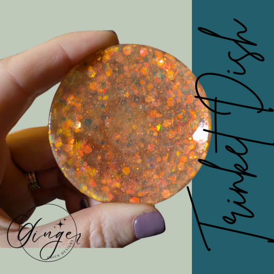 Light Copper Mini Trinket Dish