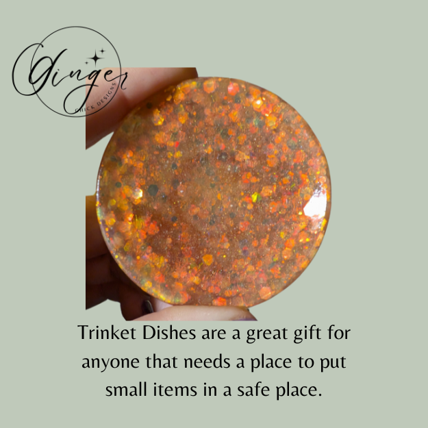 Light Copper Mini Trinket Dish