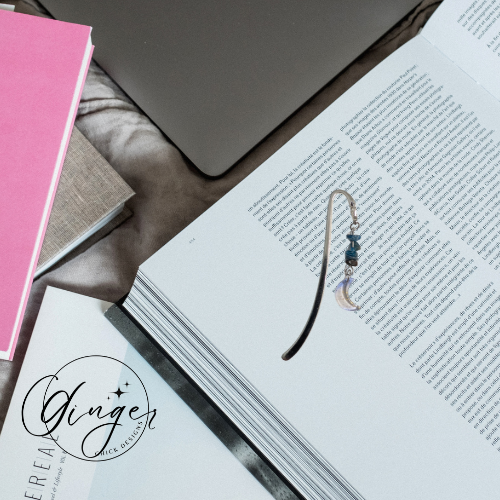 Light Blue Hook Bookmark