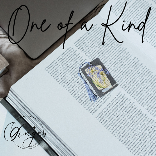 Lily of the Nile Dictionary Acrylic Bookmark