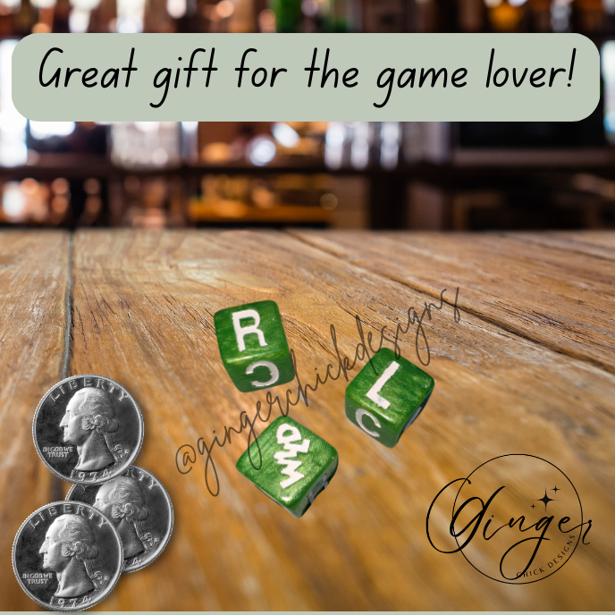 Lime Green LCRWild Dice