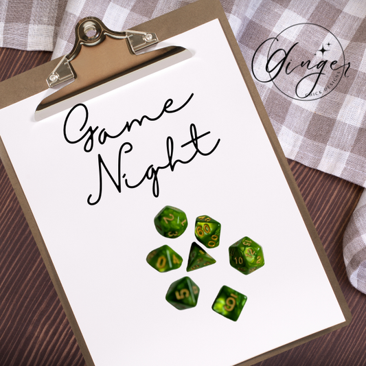 Lime Green Pearl Dice Set