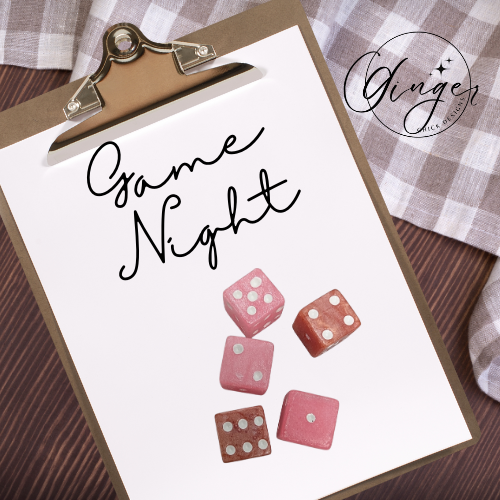 Mixed Baby Pink Small D6 Dice Set