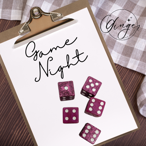 Mixed Magenta Small D6 Dice Set