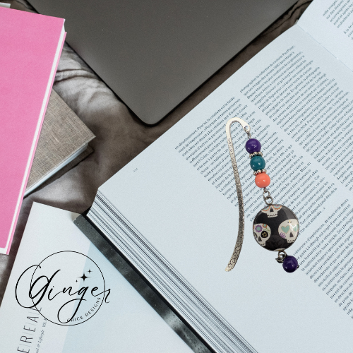 Sugar Skull Hook Bookmark