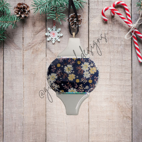 Wild Flower Ceramic Tile Ornament