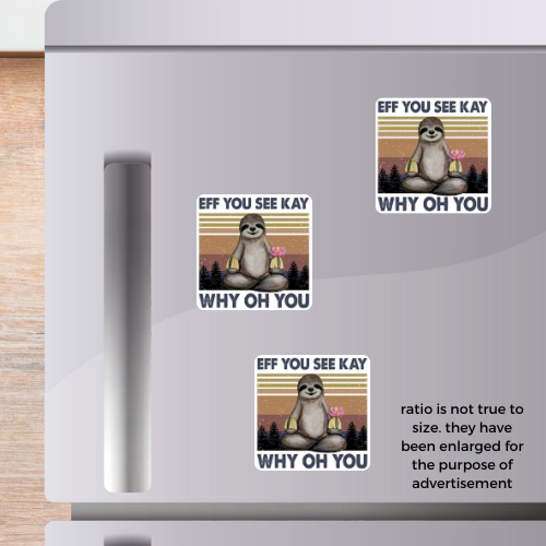 Eff you See 2x2 Magnet