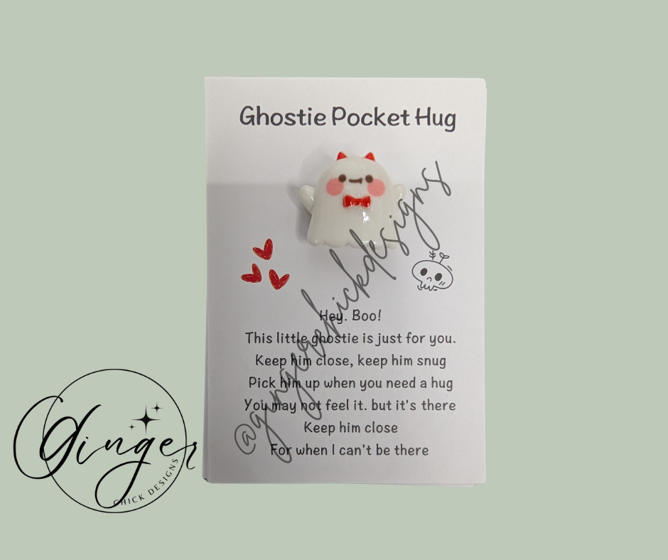 Mr Ghost Pocket Hug
