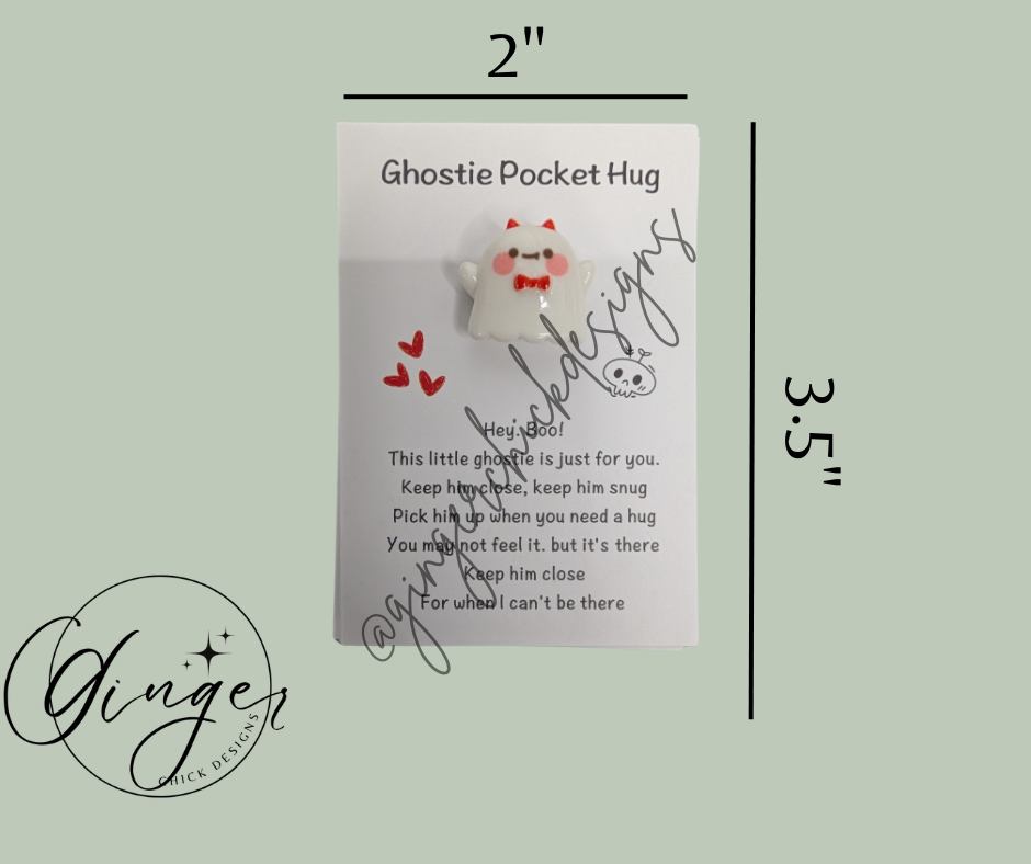 Mr Ghost Pocket Hug
