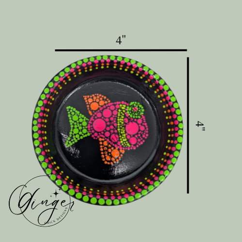 Dot Friend Neon Fish Trinket Dish