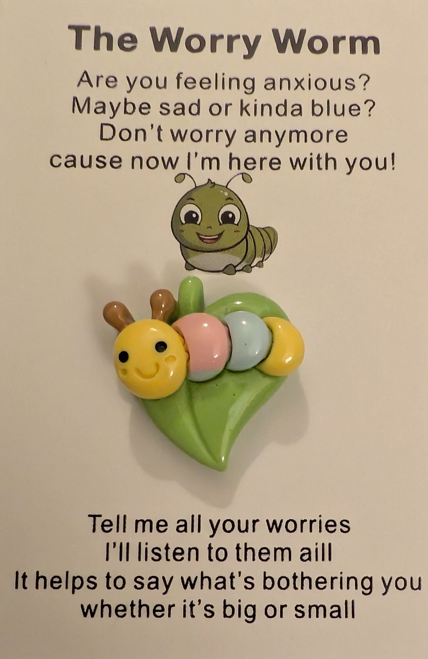 The Worry Worm – A Pocket Hug for Comfort & Encouragement!