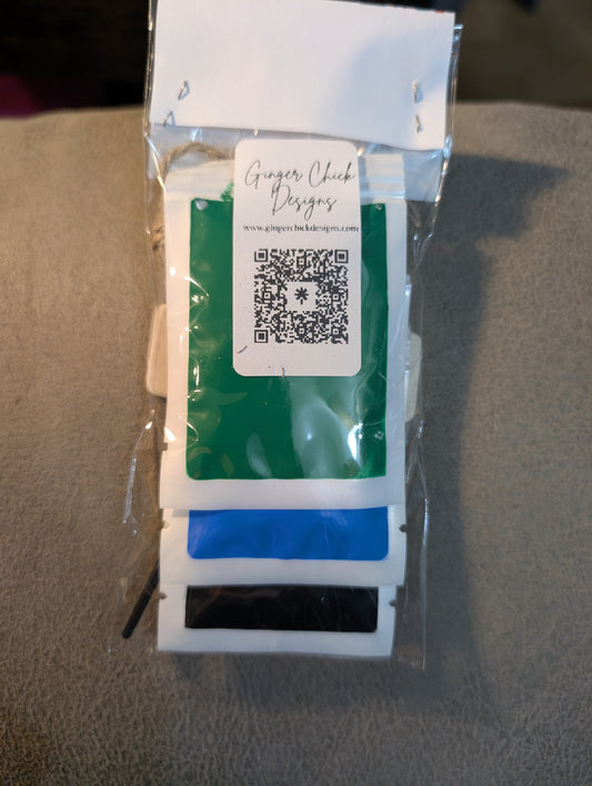 Wooden Cross Ornament Paint Kit - Boy