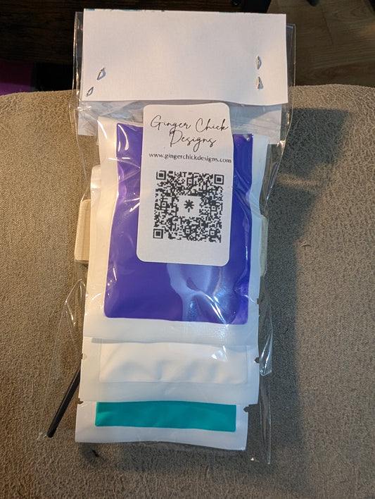 Wooden Cross Ornament Paint Kit - Girl