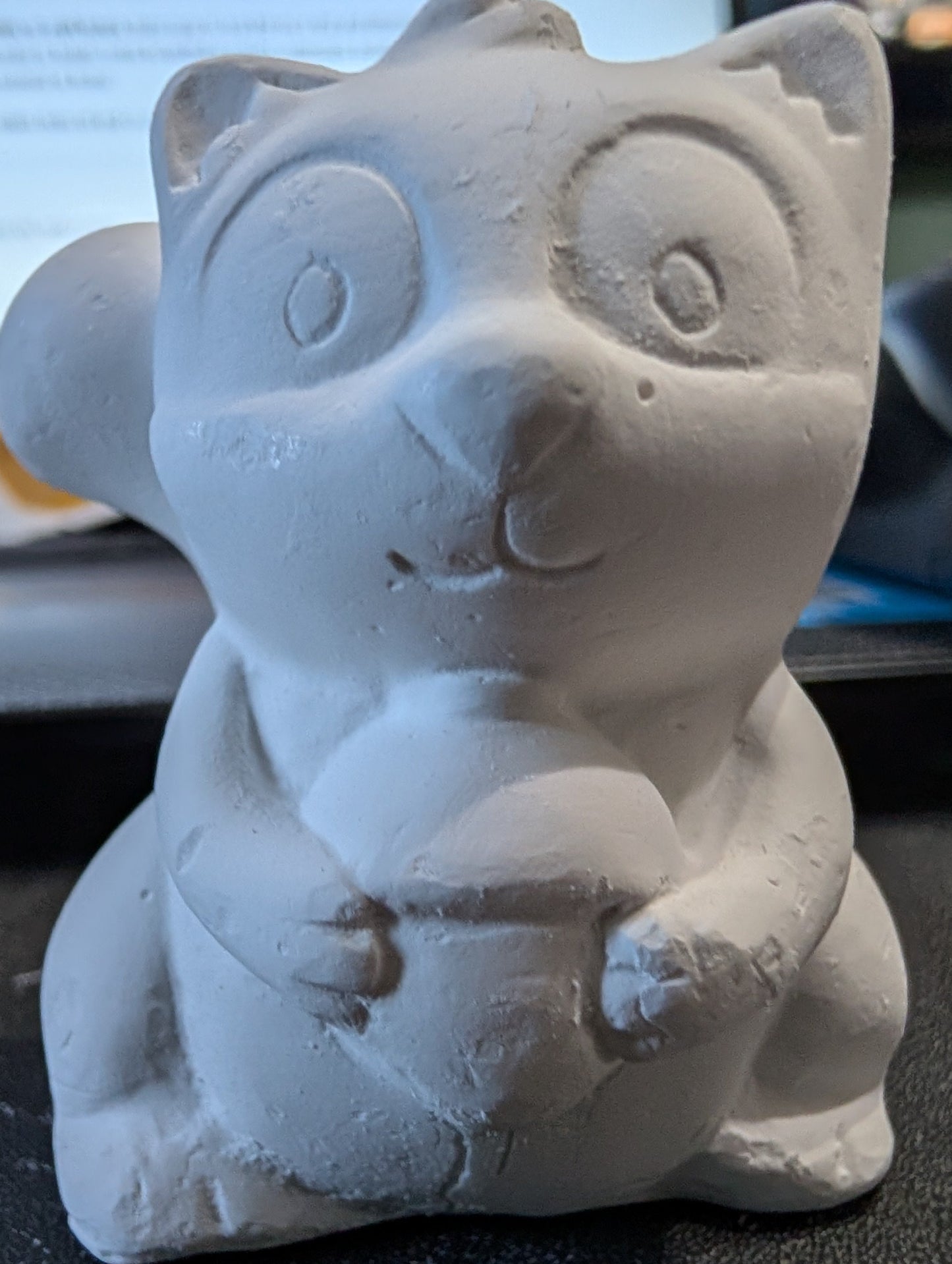 Mini Ceramic Figurine Paint Kit – Squirrel