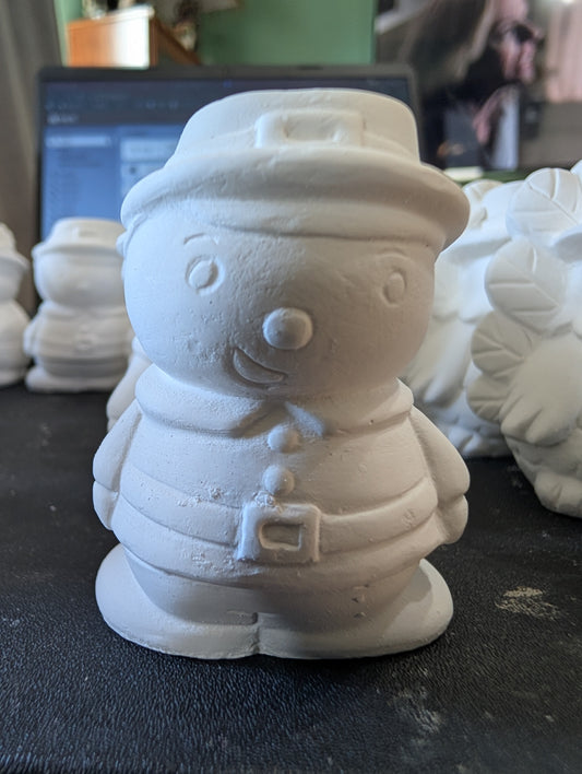 Mini Ceramic Figurine Paint Kit – Boy Pilgram