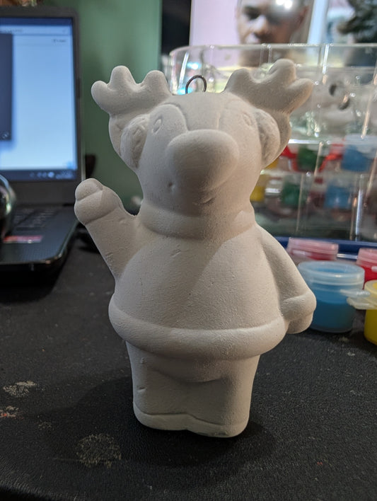 Plaster Ornament Paint Kit – 3D Deer