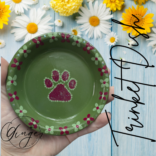Paw Print Trinket Dish
