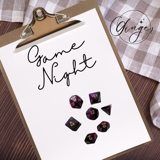 Mystic Eclipse Dice Set