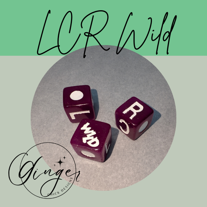 Purple LCRWild Dice