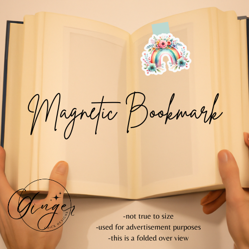 Rainbow Magnetic Bookmark